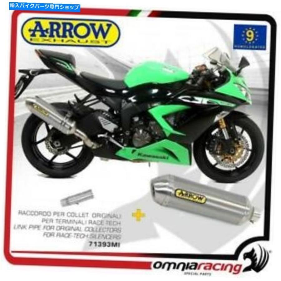 マフラー サイレンサー arrowエキゾーストRace-Techアルバイダンス設定カワサキ