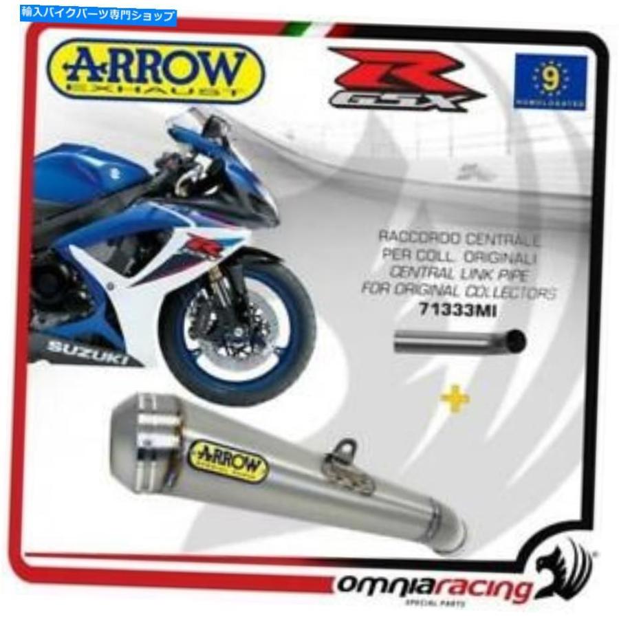 サイレンサー arrowエキゾーストプロレースニクロムザイコンポンドロートスコードGSX R 600 2006/2007-オリジナルのタイトルを表示 Arrow Exhaust Pro