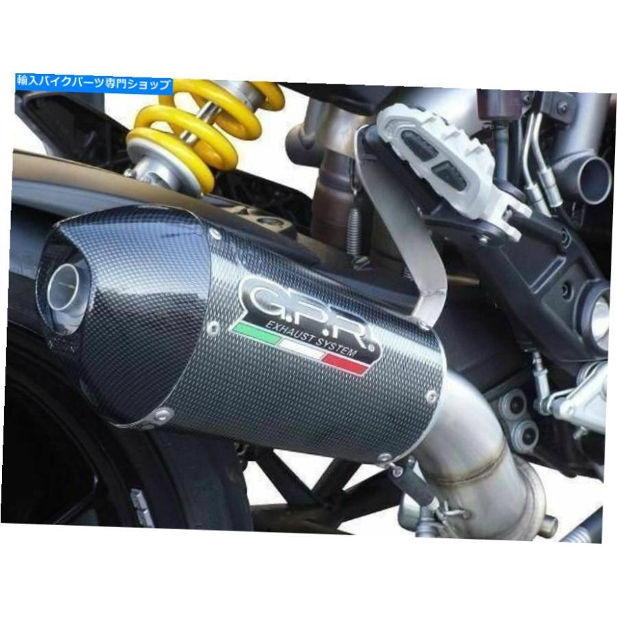 サイレンサー DUCATI HyperStrada 821 GPR排気シスGPE CFカーボンルックススリッサンプラー - オリジナルのタイトルを表示 Ducati Hyperstrada 821 GP
