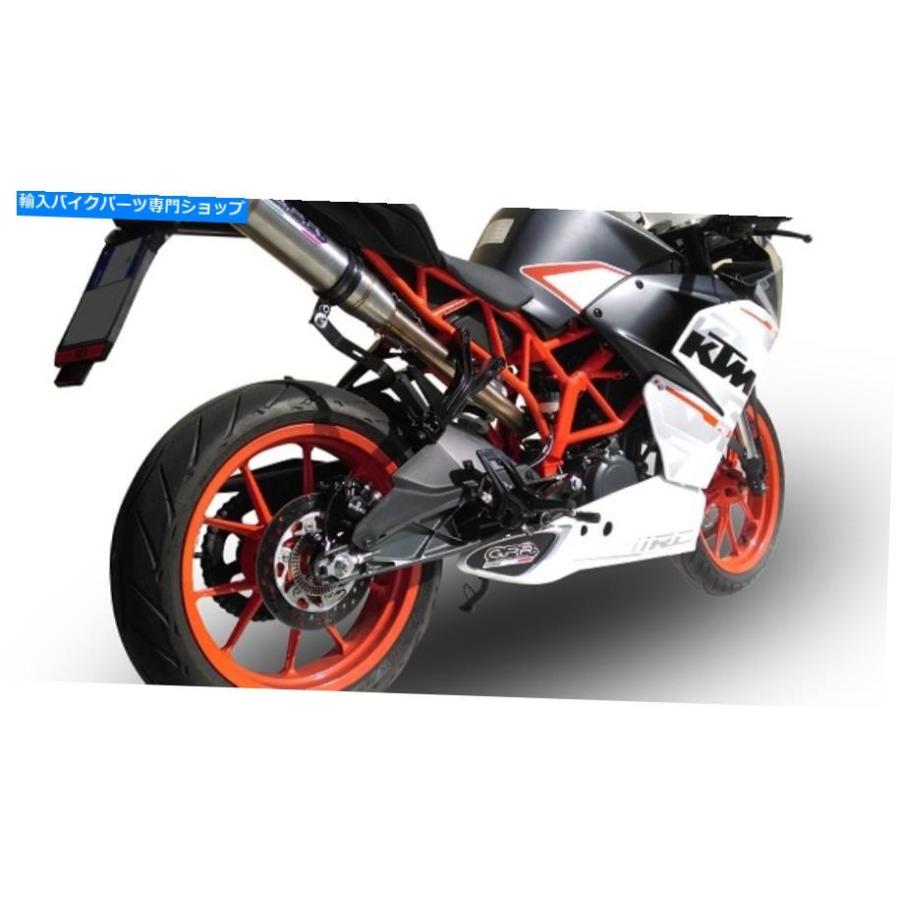サイレンサー KTM rc390 2015/2016デイパンバースポンサスポーチトーンバイGPRデイビングイヤリ - オリジナルのタイトルを表示 KTM RC390 2015/2016_1