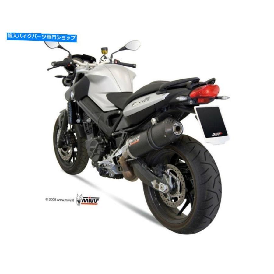 サイレンサー サイレンサーマフラーエンド排出MIVV楕円形カーボンBMW F800 R Silencer Muffler End Exhaust MIVV Oval Carbon BMW F800 R_1