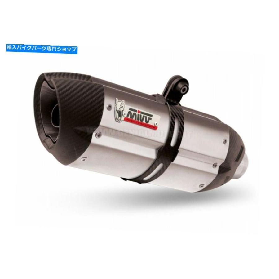 サイレンサー MIVVエキゾーストマフラーSuonoスポンサススパールKTM 690 Duke 2012> 2018用 - オリジナルのタイトルを表示 Mivv Exhaust Muffler Suonの画像