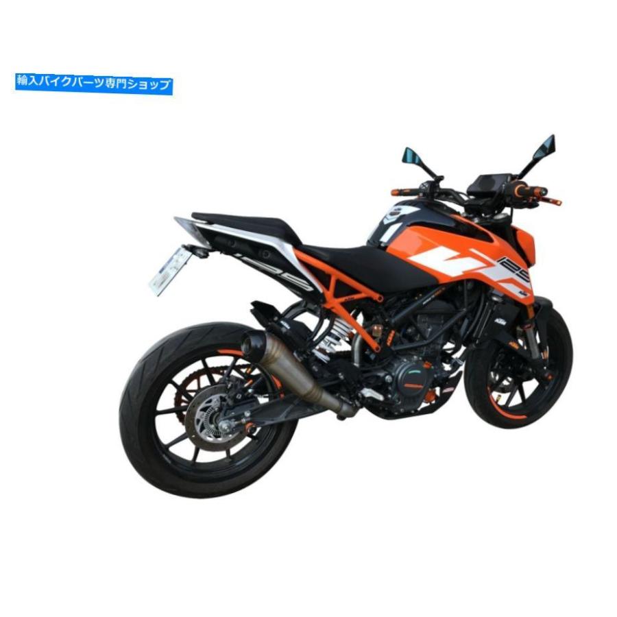 サイレンサー KTM Duke 125 2017-2020タールスリュースイングGPエイジンポップ商品 - オリジナルのタイトルを表示する KTM Duke 125 2017-2020 ターボ