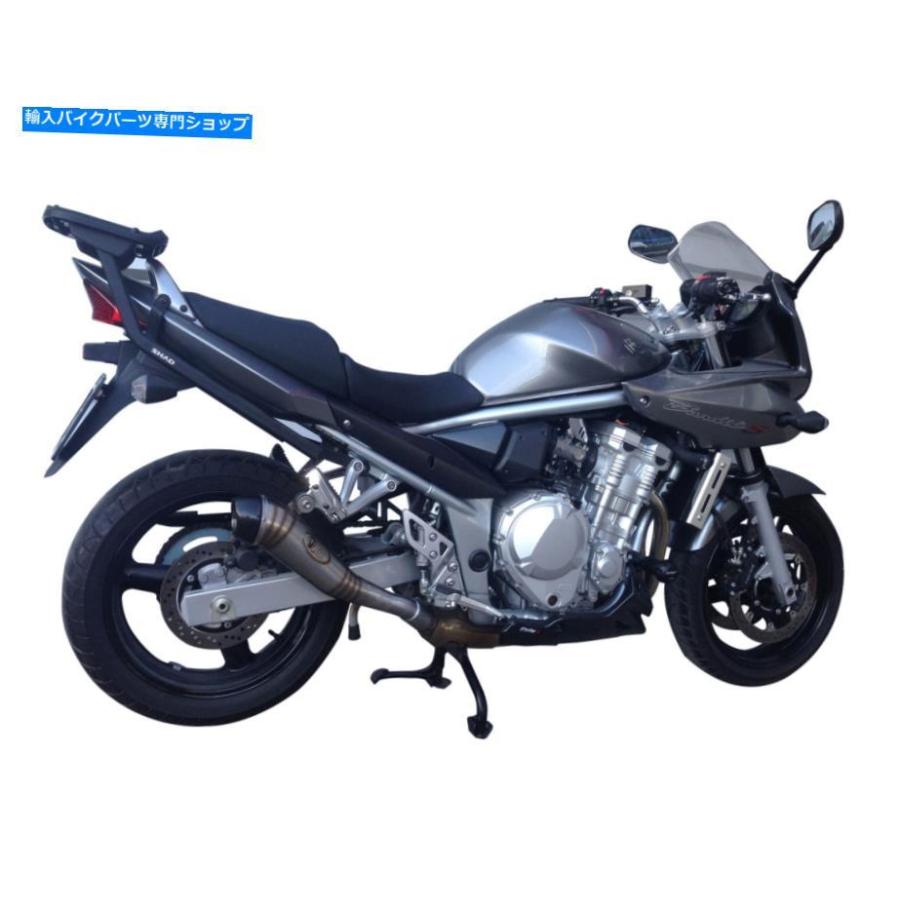 サイレンサー スズキGSF 650エンゲット2008-2009ターゲット排気スリューンデイパンジェンバーGPメーカーズ - オリジナルの役職を表示 Suzuki GSF 650