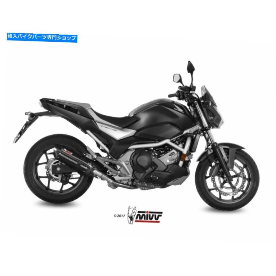 サイレンサー デイズンMIVVスプリンシャンテスステールブラックNC 750 S / X 2016-2018用 - オリジナルのタイトルを示す サイレンサー MIVV スオノ ス