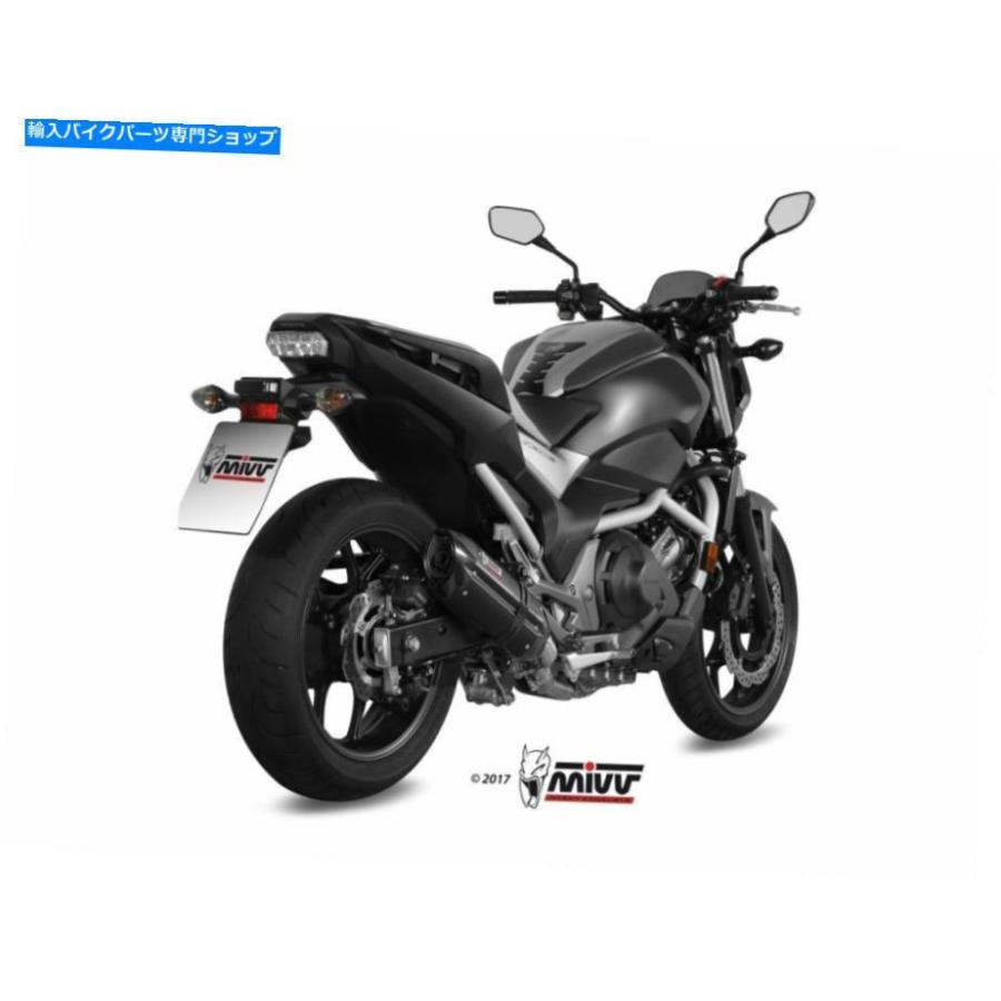 サイレンサー デイズンMIVVスプリンシャンテスステールブラックNC 750 S / X 2016-2018用 - オリジナルのタイトルを示す サイレンサー MIVV スオノ スの画像