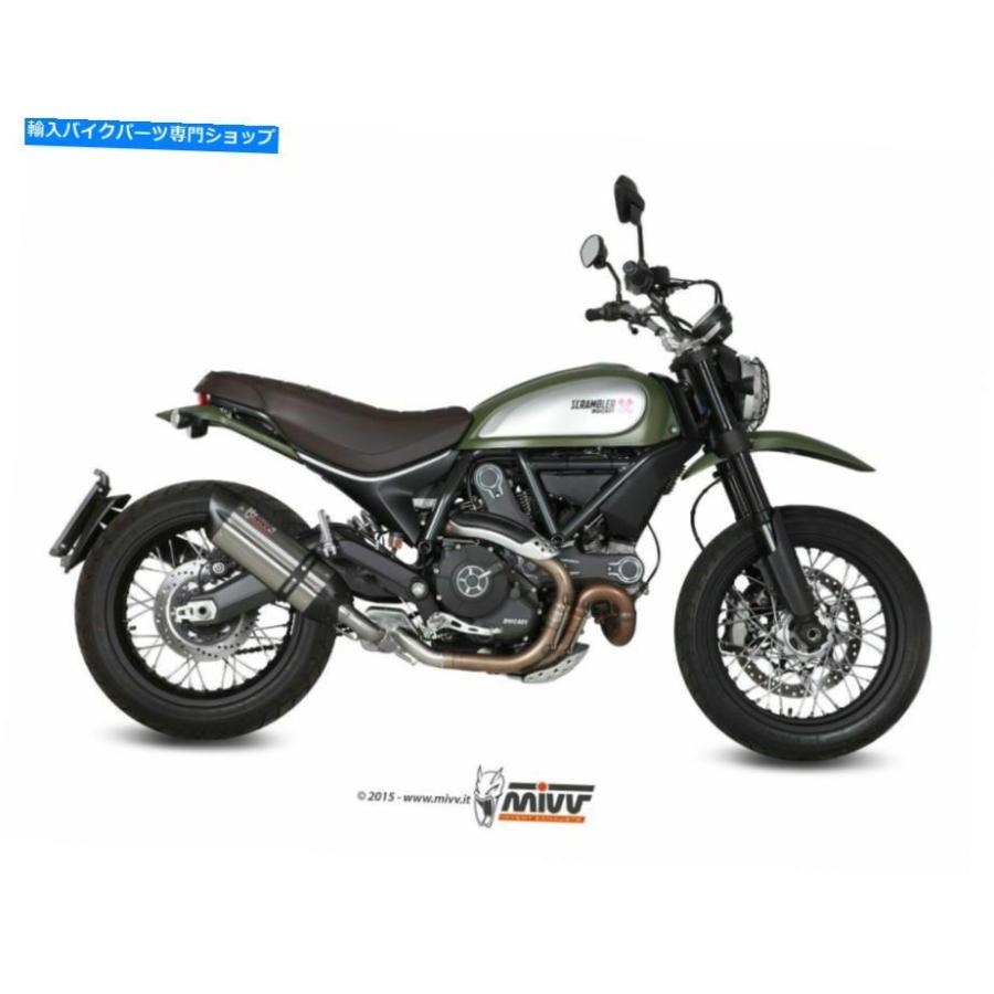 サイレンサー サイレンサーMIVVスコンスケルトススポール - エーピンスコンランドーラー800 2015-2020用 - オリジナルのタイトルを示す SILENCER MIVV