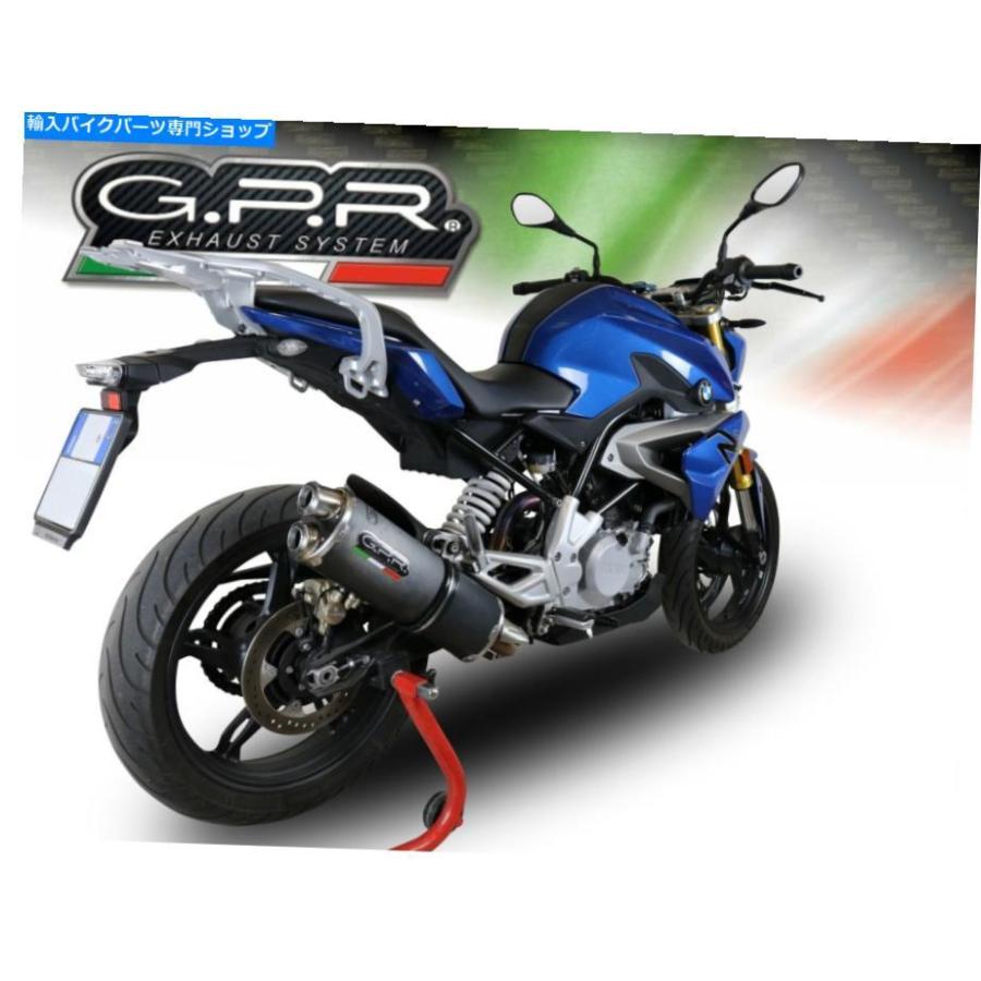 サイレンサー BMW G310R G310GS 2017-2018 GPRフルシスパアルブラックデイパンシュレッドフルドラックサイエンス付き商品 - オリジナルタイトルを表示