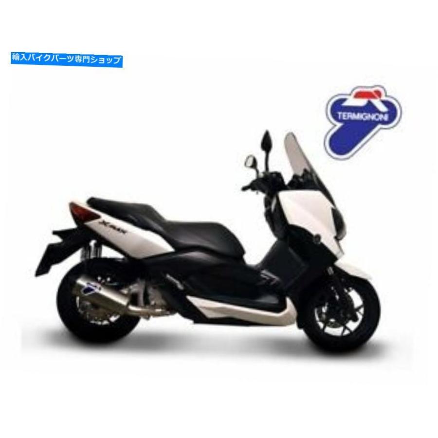 サイレンサー X-MAX 250 2009-2016シンガー用Termignoni Inoxのデイビングのスリップ - オリジナルのタイトルを表示 X-MAX 250 2009-2016 レーシング