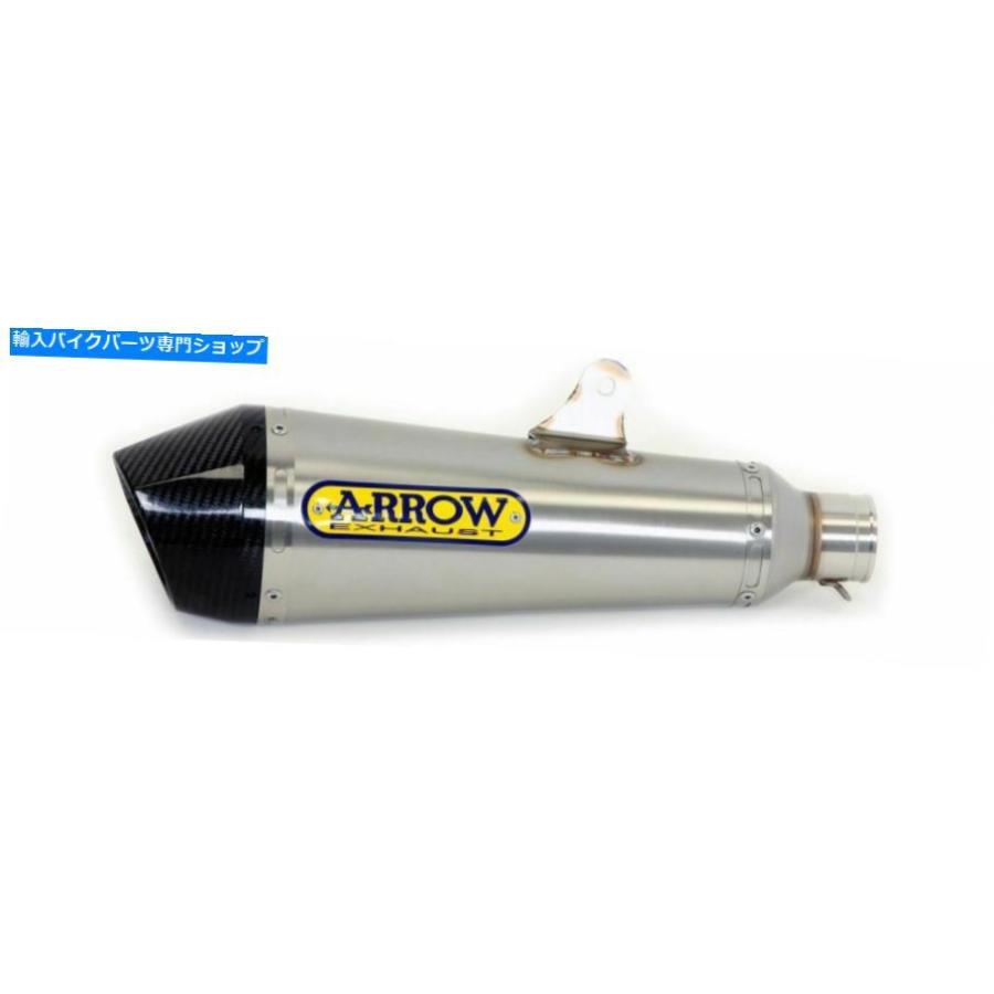 サイレンサー サイレンサーXkone arrowスミールマークversys 650 2017-2019用品 - オリジナルのタイトルを示す SILENCER XKONE ARROW スチールダークの画像