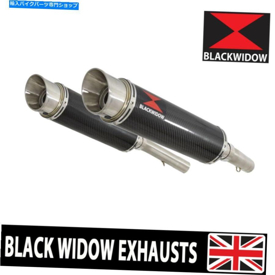 サイレンサー Aprilia SL1000ファルコ99-05ツイン排気サイレンサー360mmラウンドGPカーボンCG36R APRILIA SL1000 Falco 99-05 Twin Exhaust Silencers