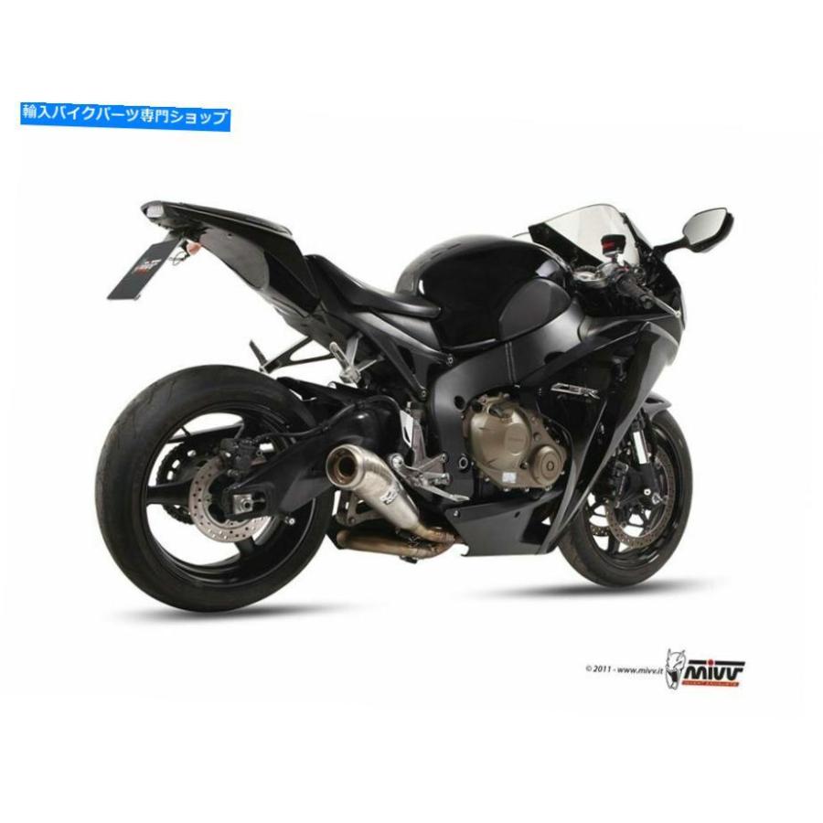 サイレンサー ソースマンダCBR 1000 RR 2011年GHIBLI MIVV-オリジナルのタイトルを表示 エキゾーストホンダ CBR 1000 RR 2010 2011 Ghibli MIVV- showの画像