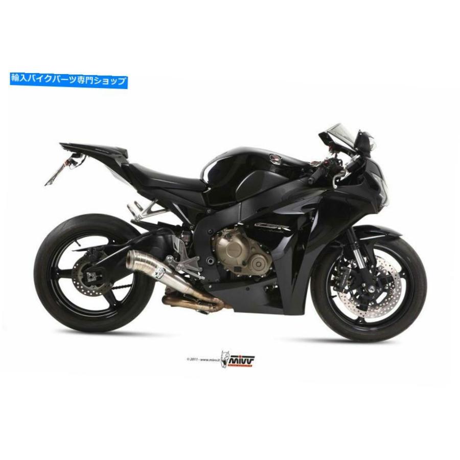 サイレンサー ソースマンダCBR 1000 RR 2011年GHIBLI MIVV-オリジナルのタイトルを表示 エキゾーストホンダ CBR 1000 RR 2010 2011 Ghibli MIVV- showの画像