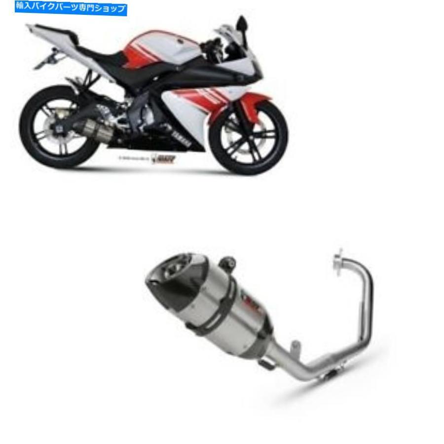 サイレンサー サイレンサーマフラーエンドスカーコMIVV物音Inox Yamaha YZF R125 08-13 Silencer Muffler End Scarico MIVV Sound Inox Yamaha YZ 車、バイク、自転車-バイク