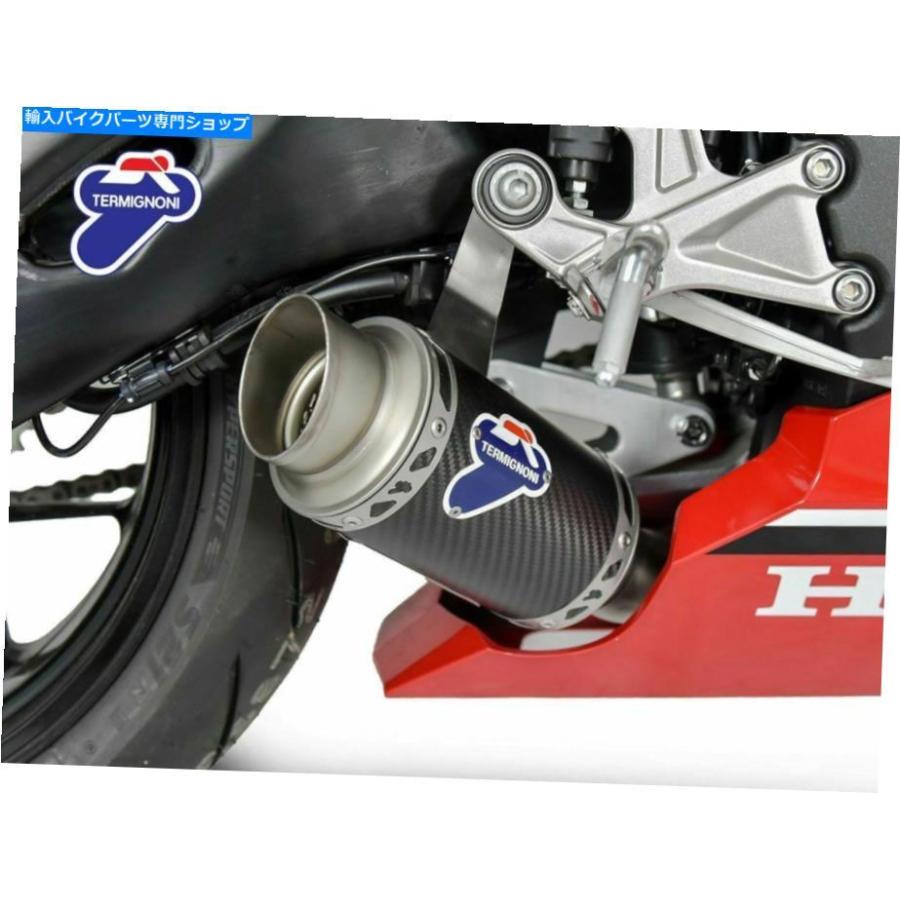サイレンサー Termignoniの排気サイレンサーGP古典的なチタンは、CBR 1000 RR 2017-2019 TERMIGNONI EXHAUST SILENCER GP CLASSIC TITANIUM FOR CBR 1