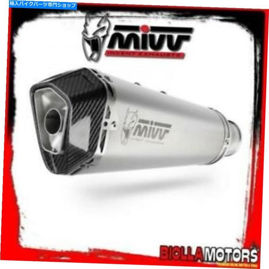 サイレンサー D.034.LDRXサイレンサーMIVV DUCATI MULTISTRADA 1200