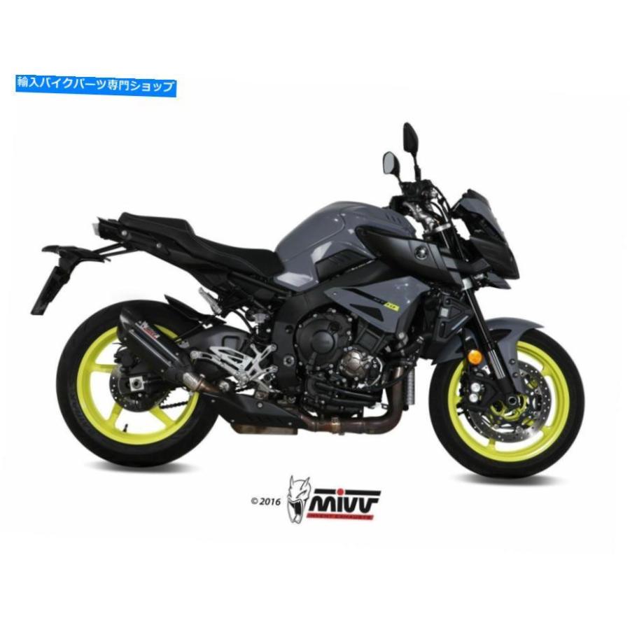 サイレンサー サイレンサーMIVVスコンスポンスプールブラックMT-10 2016-2018用 - オリジナルのタイトルを示す SILENCER MIVV スオノ ステンレススチ