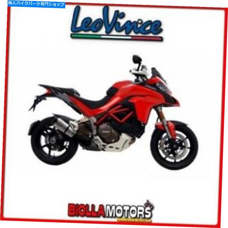 サイレンサー 14131SサイレンサーレヴィンスDUCATI MULTISTRADA 1200S D / AIR 2017-工場用INOX /自動車 14131S SILENCER LEOVINCE DUCATI MULTISTRAD
