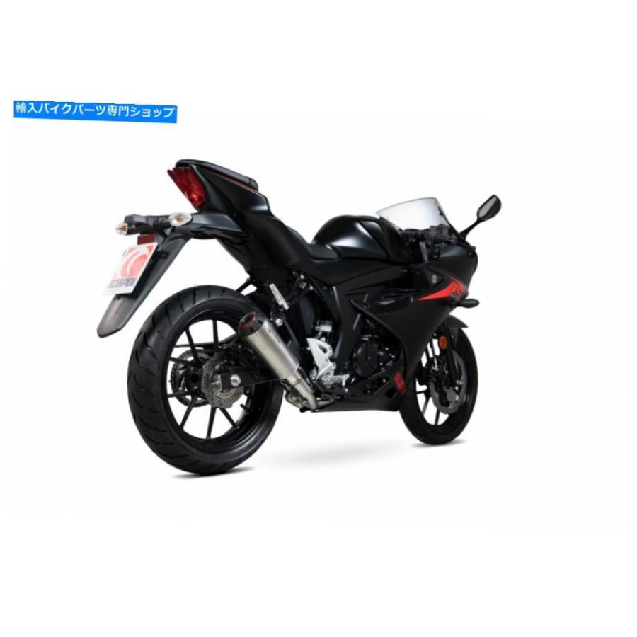 サイレンサー スコーピオンエキゾーストハッツバーキュレシュタンスコットGSXR 125/150 2017-2020-2017-2020-オリジナルのタイトルを表示 Scorpion Exの画像