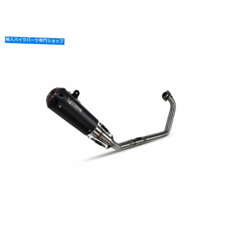 サイレンサー SCORPION EXPRESSERSERSURSINGブリックスポットGSXR 125 2017-2020-オリジナルのタイトルを表示 Scorpion Exhaust レッド パワー フルシ