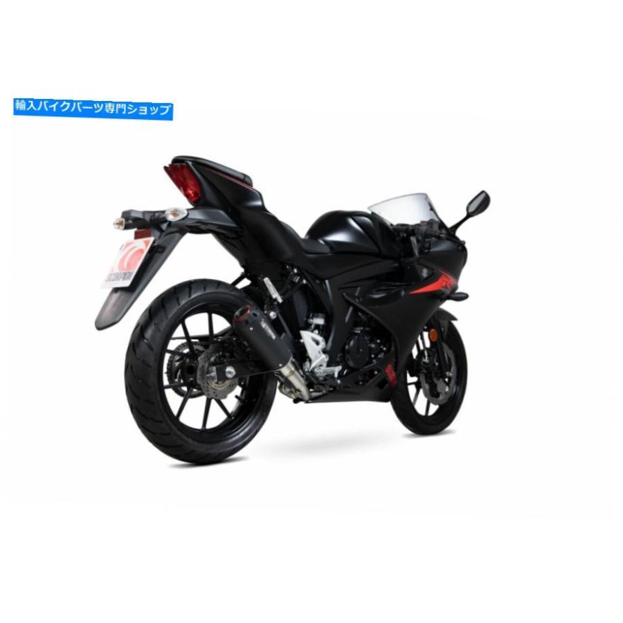 サイレンサー SCORPION EXPRESSERSERSURSINGブリックスポットGSXR 125 2017-2020-オリジナルのタイトルを表示 Scorpion Exhaust レッド パワー フルシの画像