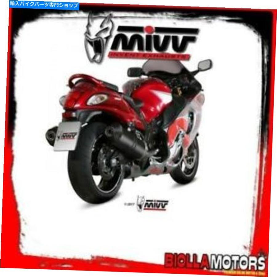 サイレンサー S.052.LECキットサイレンサーMIVVスズキGSX-R 1300 HAYABUSA 2008-1300CC楕円形カーボン/ S.052.LEC KIT SILENCER MIVV SUZUKI GSX-R 13