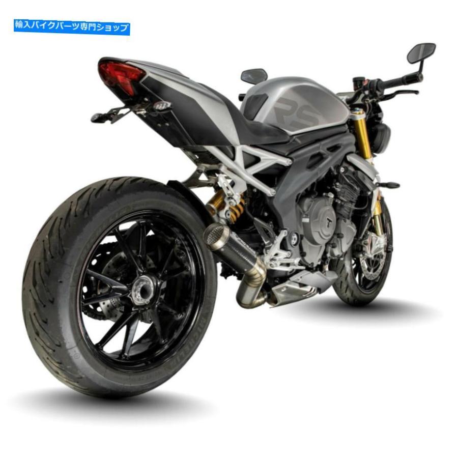 サイレンサー Triumphスーペットトリダル1200 RS / RR 2021\u003e GP-R2RシェードGP排気 - オリジナルのタイトルを表示 TRIUMPH スピードトリプル 1200 RS/