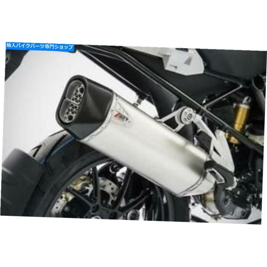 サイレンサー 吸い込まれたスリップの排気スリップポートシールドBMW R1200GS LCツーリング2017-2018-オリジナルのタイトルを表示 Zard Slip On Exhau