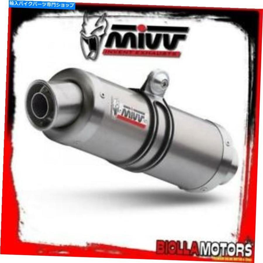 サイレンサー S.015.L6SマフラーMIVVスズキSV 650 2006- 650CC GPチタン/ inox標準 S.015.L6S MUFFLER MIVV SUZUKI SV 650 2006- 650CC GP TITANIUM/I