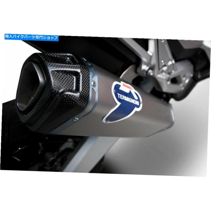 サイレンサー TermignoniボタンリージェンスX-ADV 2017-2021-オリジナルのタイトルを示す Termignoni チタンリレバンス排気サイレンサー ホンダ X-ADV