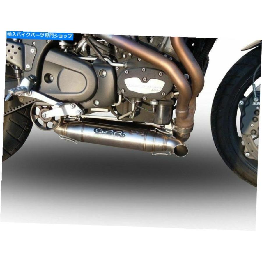 サイレンサー BUELL XB12 XB-12 2003-2007 GPR排気ガスシスマーズトーンスリッサンパラースリップスリップスリッサンドラッグ - 一風変わったのかた書きを表 車、バイク、自転車-バイク-マフラー