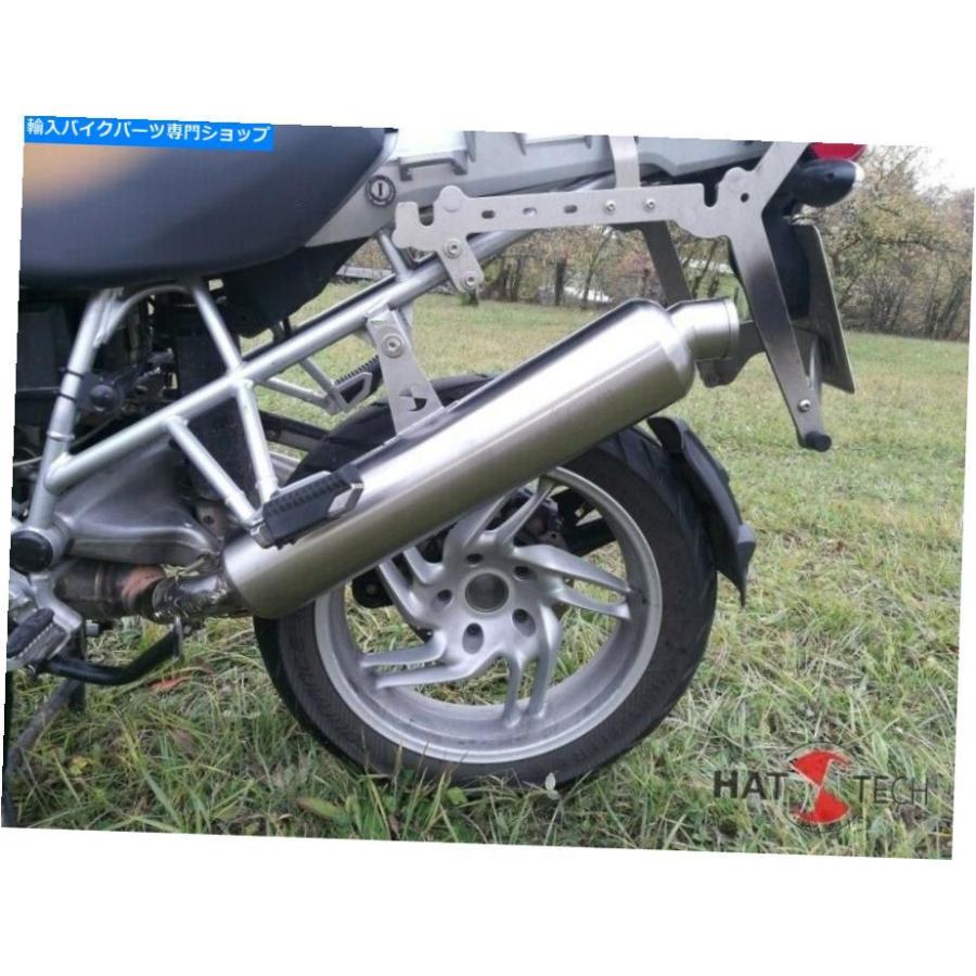 サイレンサー BMW R1200 GS + ADV。 04-09用途のEG-Abe付きラブンドマカラー：ブラシ - オリジナルのタイトルを表示する BMW R1200 GS + Adv. 04-09