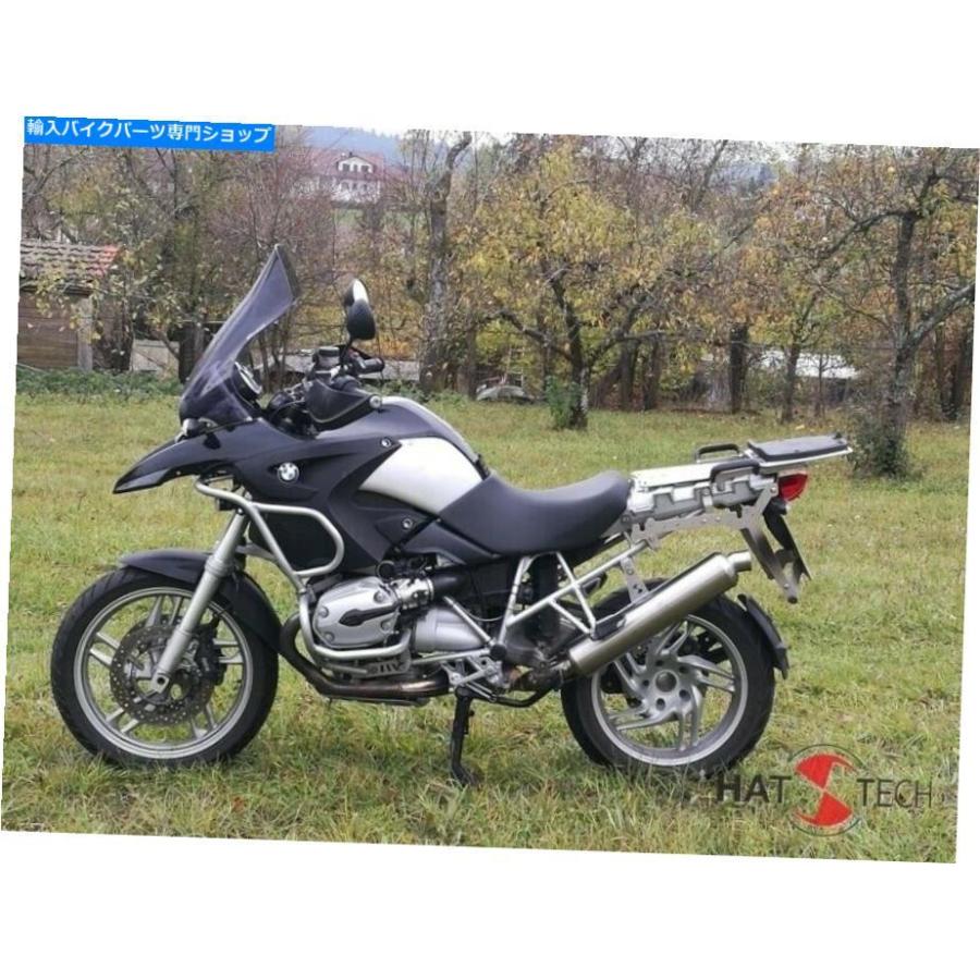 サイレンサー BMW R1200 GS + ADV。 04-09用途のEG-Abe付きラブンドマカラー：ブラシ - オリジナルのタイトルを表示する BMW R1200 GS + Adv. 04-09の画像