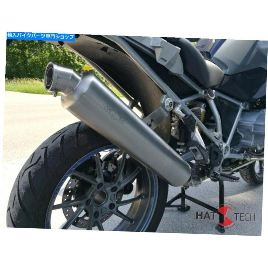 サイレンサー BMW R1200 GS + ADV。 LC 2013-18用途EG-Abe付きラブンドマラー：ブラシ - オリジナルのタイトルを表示する BMW R1200 GS + Adv. LC 201