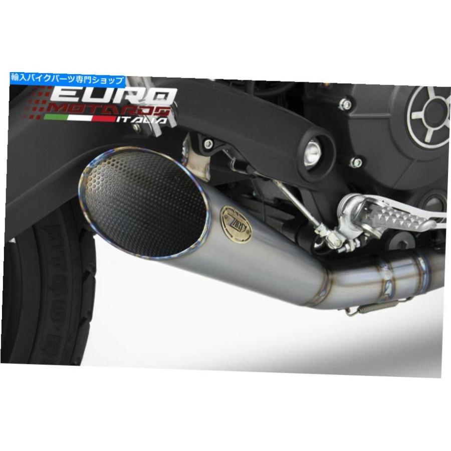 サイレンサー DUCATI SCRAMBLER 800 Zardキーストレートシステムシスボルシスinoxスーシェルシェージン用 - オリジナルのタイトルを表示 Ducati Scram