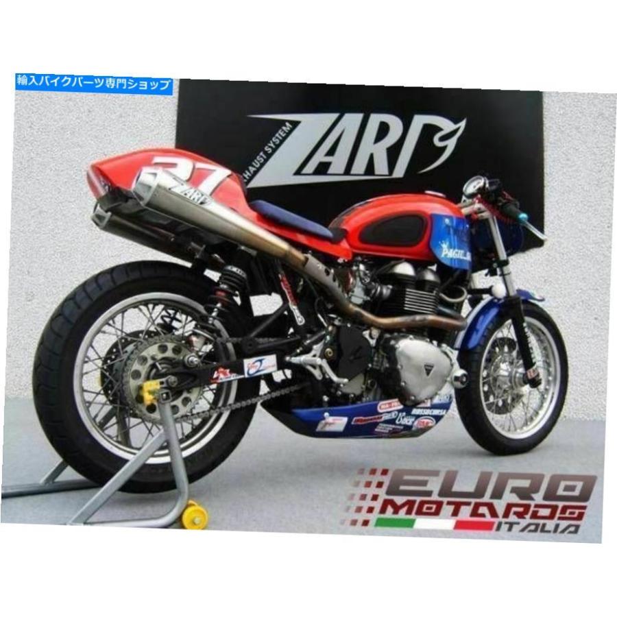 サイレンサー TRUSTON ZARD【TRUIMPH】TROFEOオルシスゼアルデイレー+ 3HP-オリジナルのタイトルを表示 Triumph Thruxton Zard 排気 Trofeo フルシスの画像
