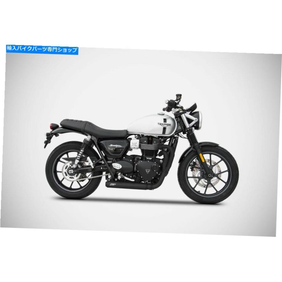 サイレンサー Triumph Streetザインダム=オルマネルシスコロス2 IN 1ブラック版3.1kg-オリジナルのタイトルを表示 Triumph Street ツインザード排気フ