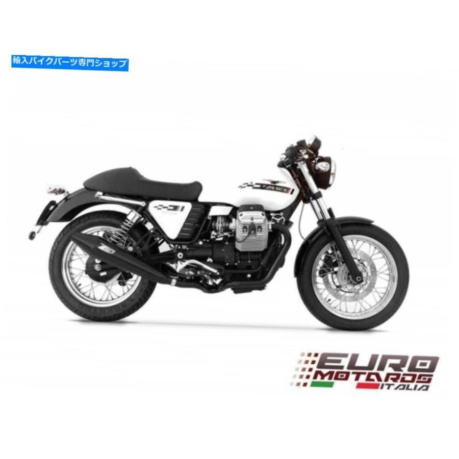 サイレンサー Moto Guzzi v7カフェ式12-13 Zardザルマーストシスパラマックスブラック - オリジナルのタイトルを表示する Moto Guzzi V7 カフェレーサ