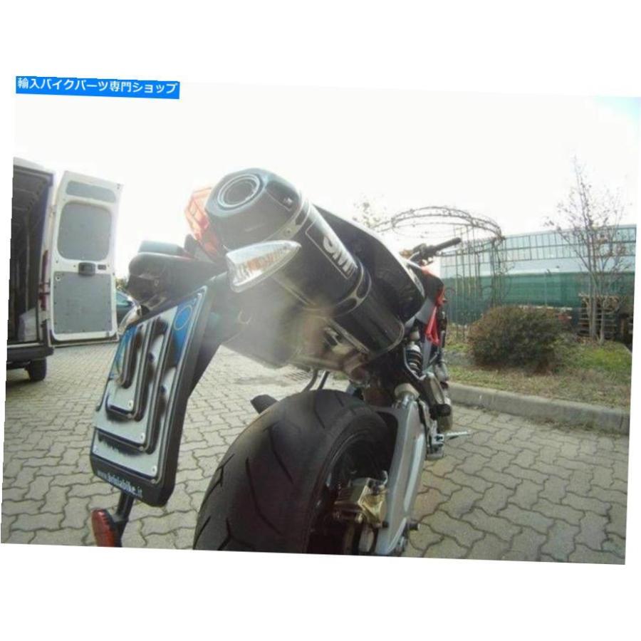 サイレンサー Aprilia Shiver SL 750 Silmotor Italiaメッカースポットシュエーボンデイビンダー付き - オリジナルのタイトルを表示する Aprilia Shivの画像