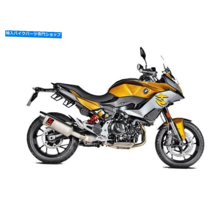 サイレンサー 排ガスの排ガスの法的滑り止め台 - BMW F900XR TE 2020 - オリジナルのタイトルを表示 Akrapovic Road Legal Slip On Exhaust チタン BM