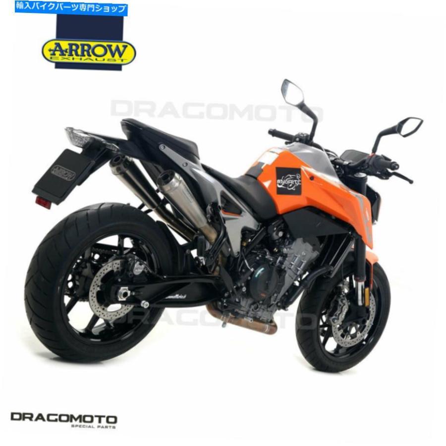 サイレンサー KTM Duke 790 2018 2018 DX + SX排気アロースプロレースニッチロムRC DX + SX-オリジナルのタイトルを表示 KTM DUKE 790 2018 2019 Dx +_1