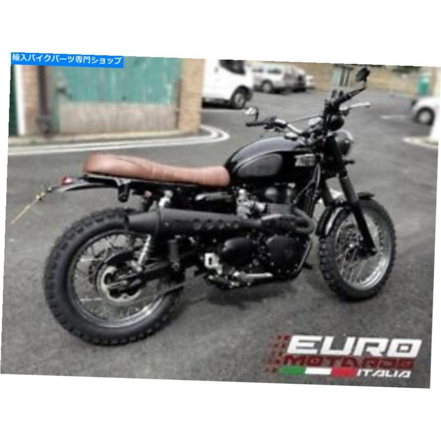 サイレンサー Triumph Scrambler Fuliodオールフォール2016 Zard Equistraithulsipheiment - 一風変わったのかた書きを見せびらかすする Triumph Scrambler 吹きあげる マフラー-スリップオンマフラー-バイク