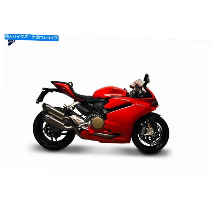 サイレンサー TERMIGNONITONTON【DUCATI PANIGALE 959 2016-19 D16908040TC-オリジナルのタイトルを表示 Termignoni チタン 排気サイレンサー Ducati