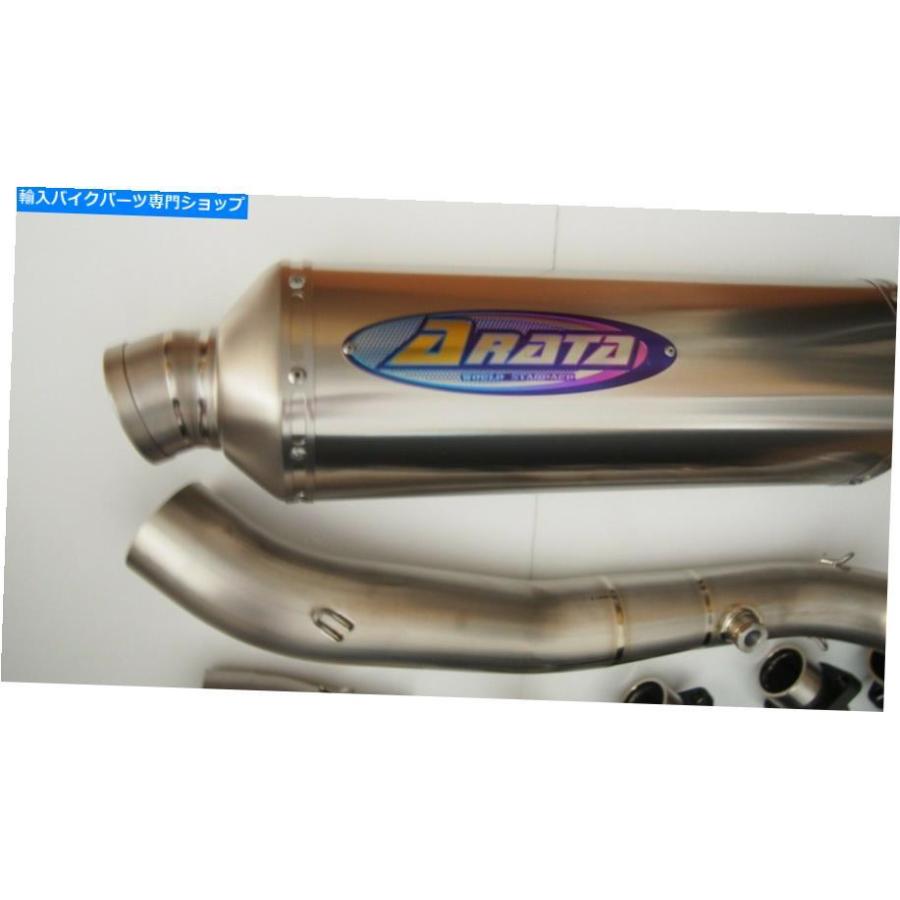 sliponフルチタンマフラー サイレンサーArata 汎用Φ55or45mm サイレンサー GSX-R1000 2012-16アラタボタンプルシューズ+ブラー