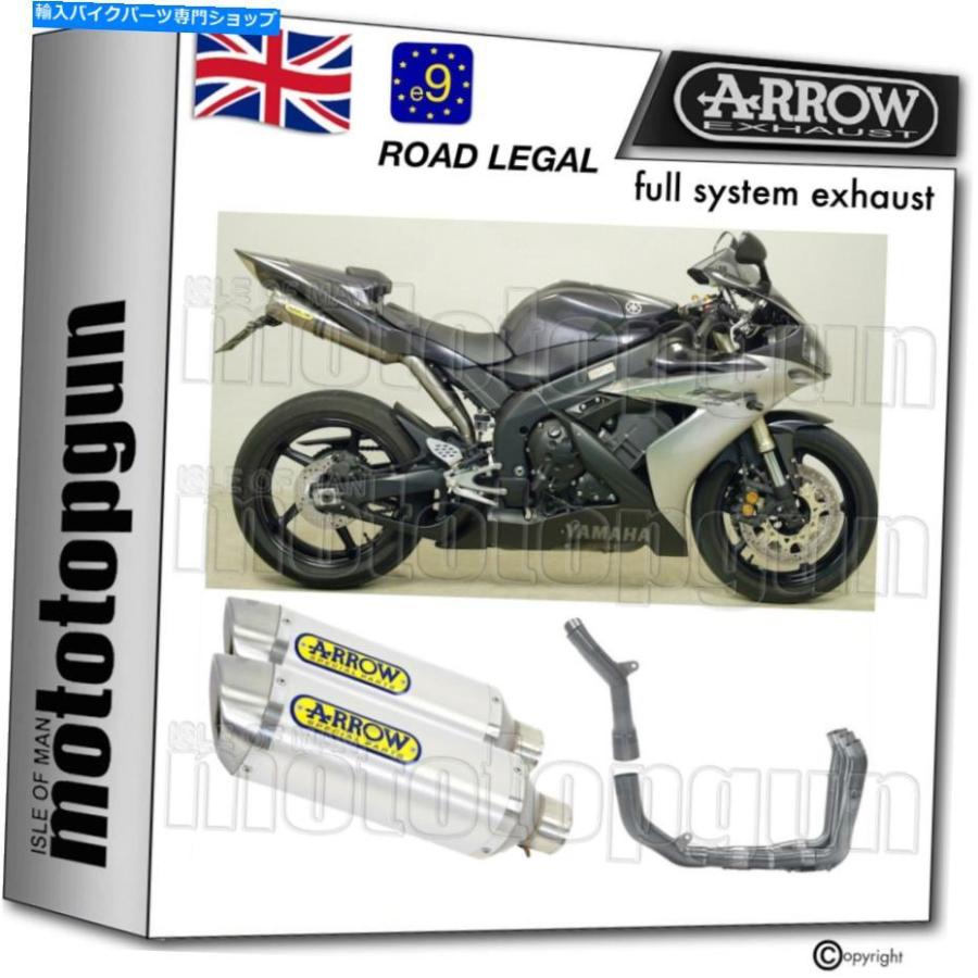 サイレンサー arrow hom nocatザルビンダーアンプカンズアンミニウムyzf 1000 R1 2005 05-オリジナルのタイトルを表示する ARROW HOM NOCAT フル サイ