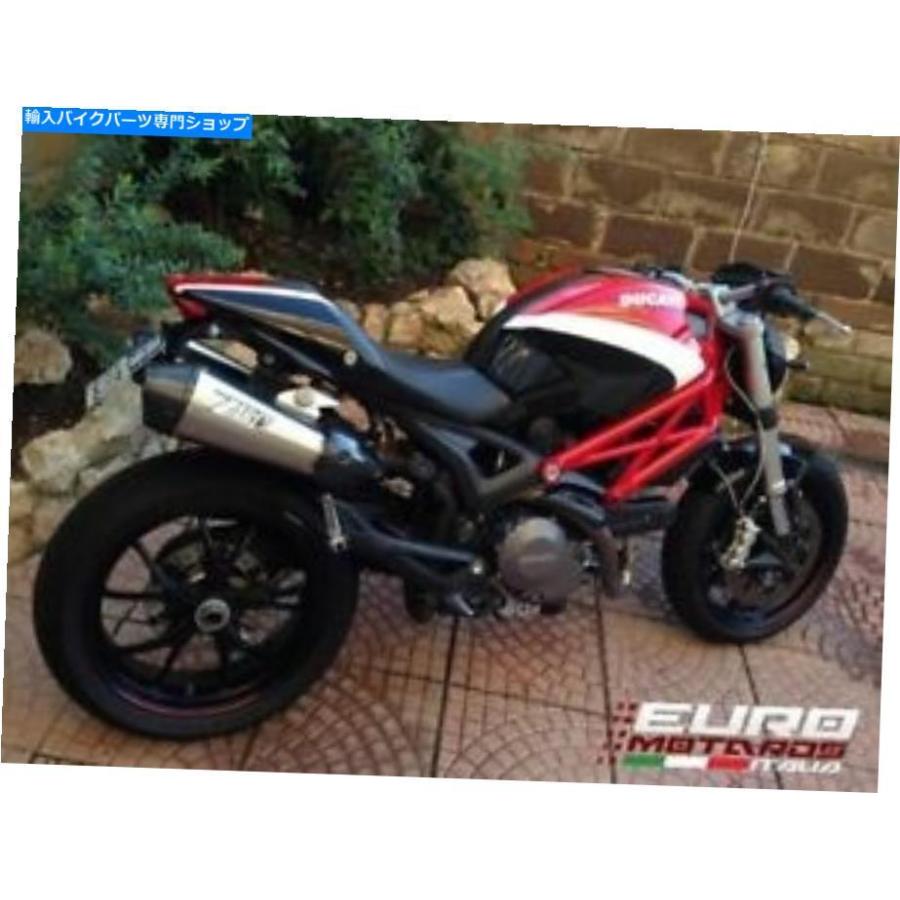 サイレンサー DUCATI MONSTER 696 796 1100 ZARD EXMANDEARシンガーデイビードースポット+ 2.5HP-一風変わったかた書きを見せびらかす Ducati Monster 696 796 1 バイク-車、バイク、自転車