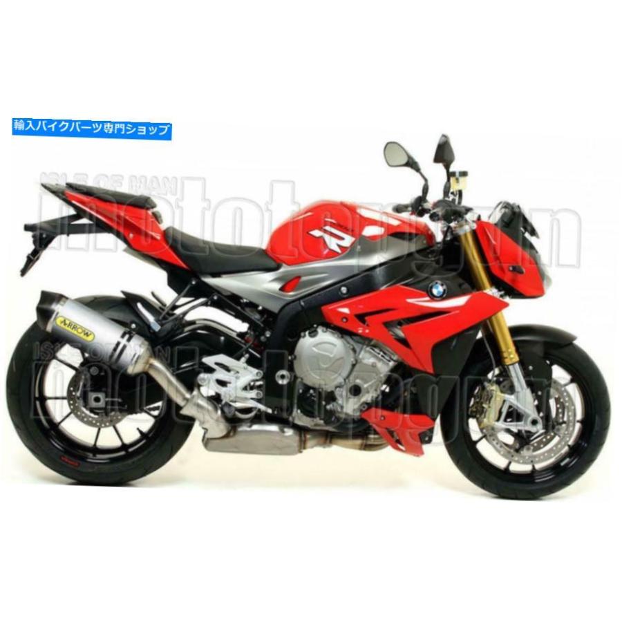 サイレンサー arrowフルサイレンサーコンテストレーステックチタンC BMW S1000 S 1000 R 2014 14 - オリジナルのタイトルを表示 ARROW FULL SILENCER_1