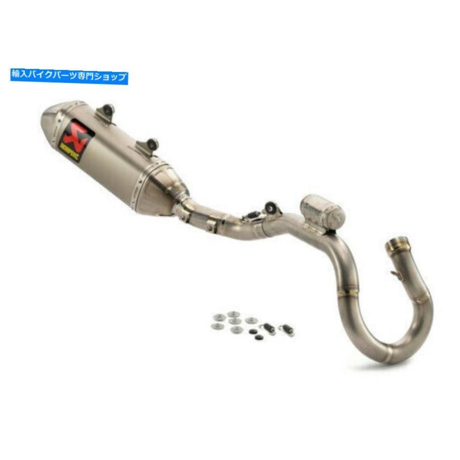 サイレンサー 新しいAkropovic KTM / HQVコンプリートEVOシステム250/350 2019 - 2022 79105900044 New Akropovic KTM/HQV Complete Evo System 250/3