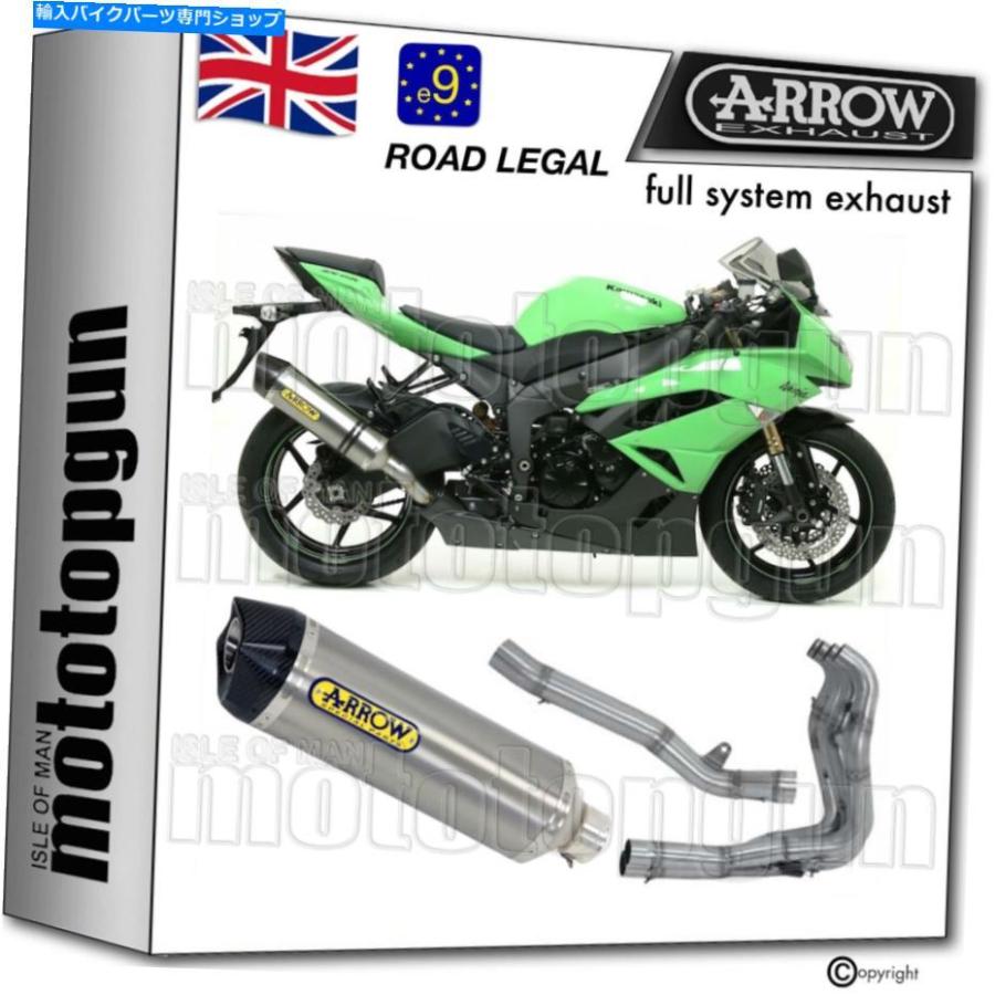 サイレンサー arrow hom nocatザルデイビング - テックチタンC川崎ZX6R