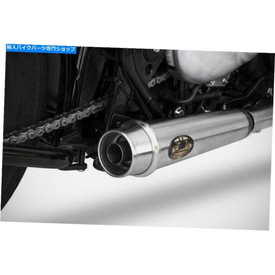 サイレンサー Zard排気スリップオンスポンジススールN2 Triumph Bonneville Bobber 2019-オリジナルのタイトルを表示 Zard Exhaust Slip On ステンレ